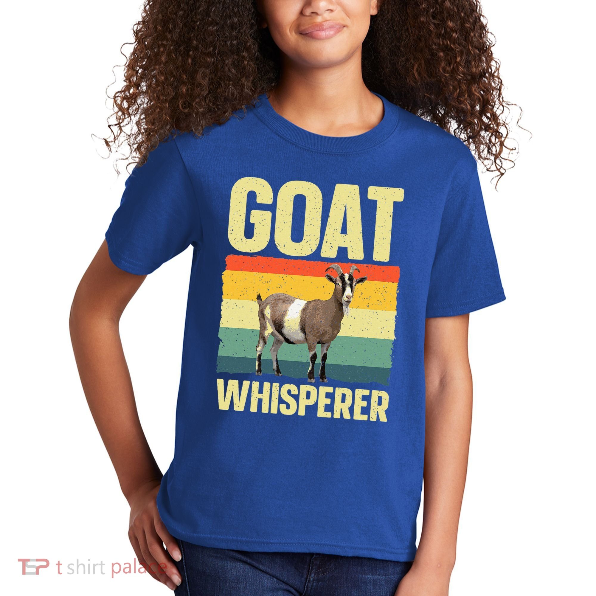 Cool Goat Whisperer Kids T-Shirt