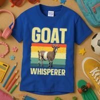 Cool Goat Whisperer Kids T-Shirt thumb 3