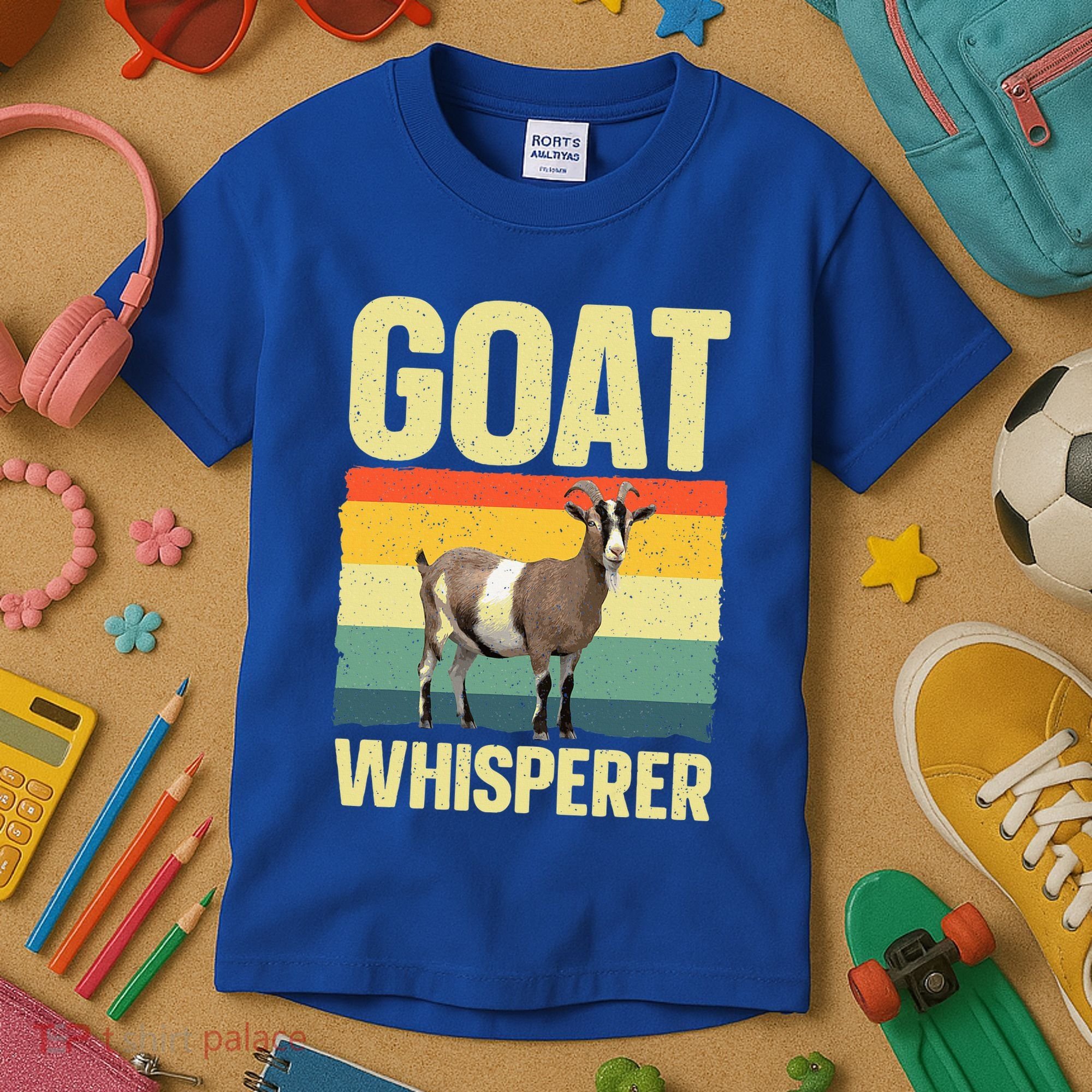 Cool Goat Whisperer Kids T-Shirt