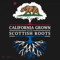 California Grown With Scottish Roots Funny Gift Scotland Gift Women's Hoodie thumb 2
