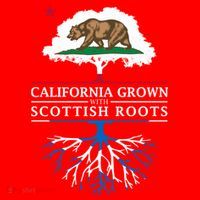 California Grown With Scottish Roots Funny Gift Scotland Gift Santa Hat thumb 1