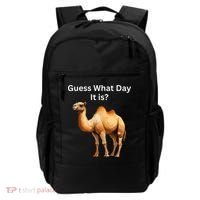 Camel Guess What Day It Is Wednesday Hump Day Camel  Backpack thumb 0