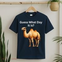 Camel Guess What Day It Is Wednesday Hump Day Camel  T-Shirt thumb 2