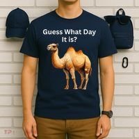 Camel Guess What Day It Is Wednesday Hump Day Camel  T-Shirt thumb 6