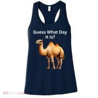 Camel Guess What Day It Is Wednesday Hump Day Camel  Women's Tank Top thumb 0