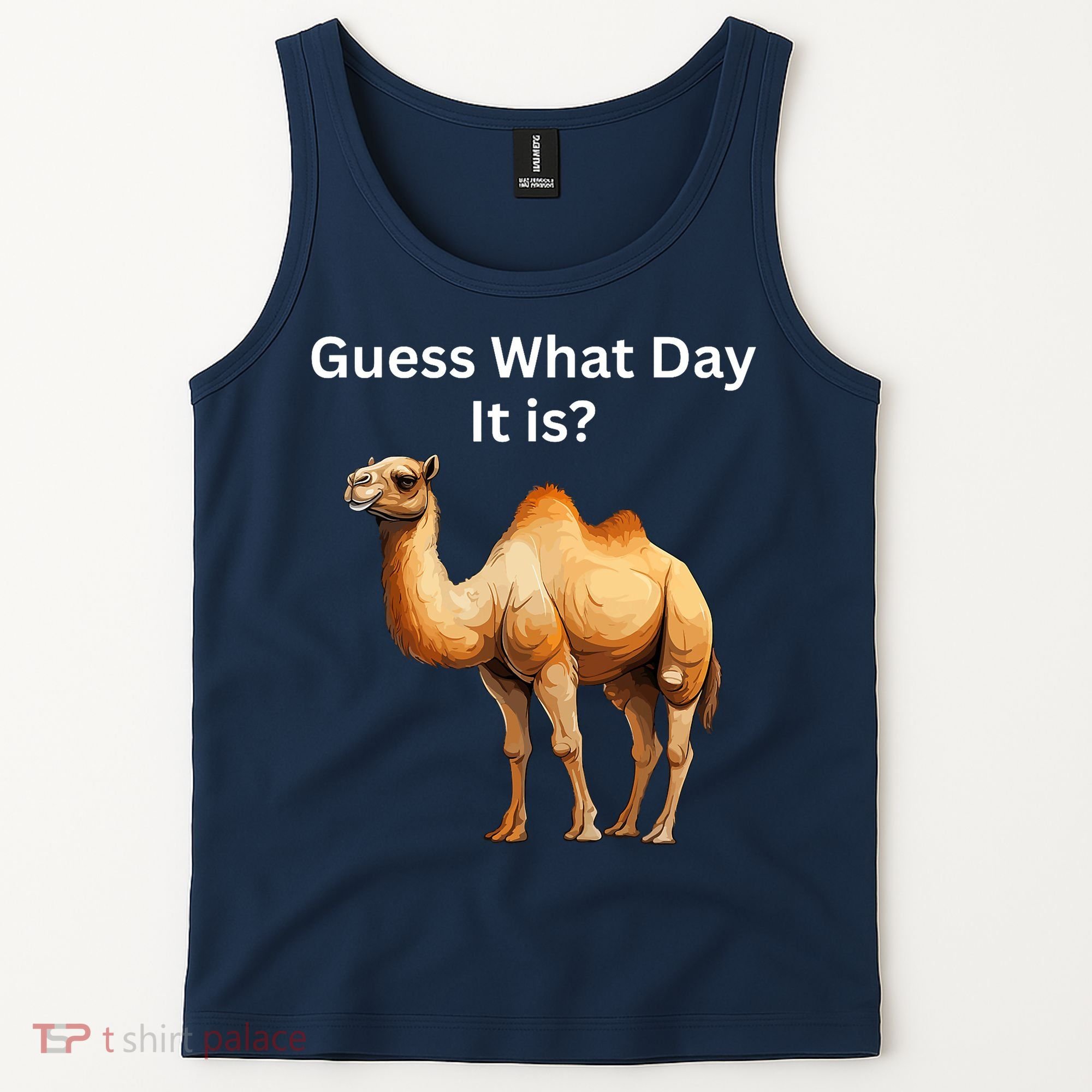 Camel Guess What Day It Is Wednesday Hump Day Camel  Tank Top