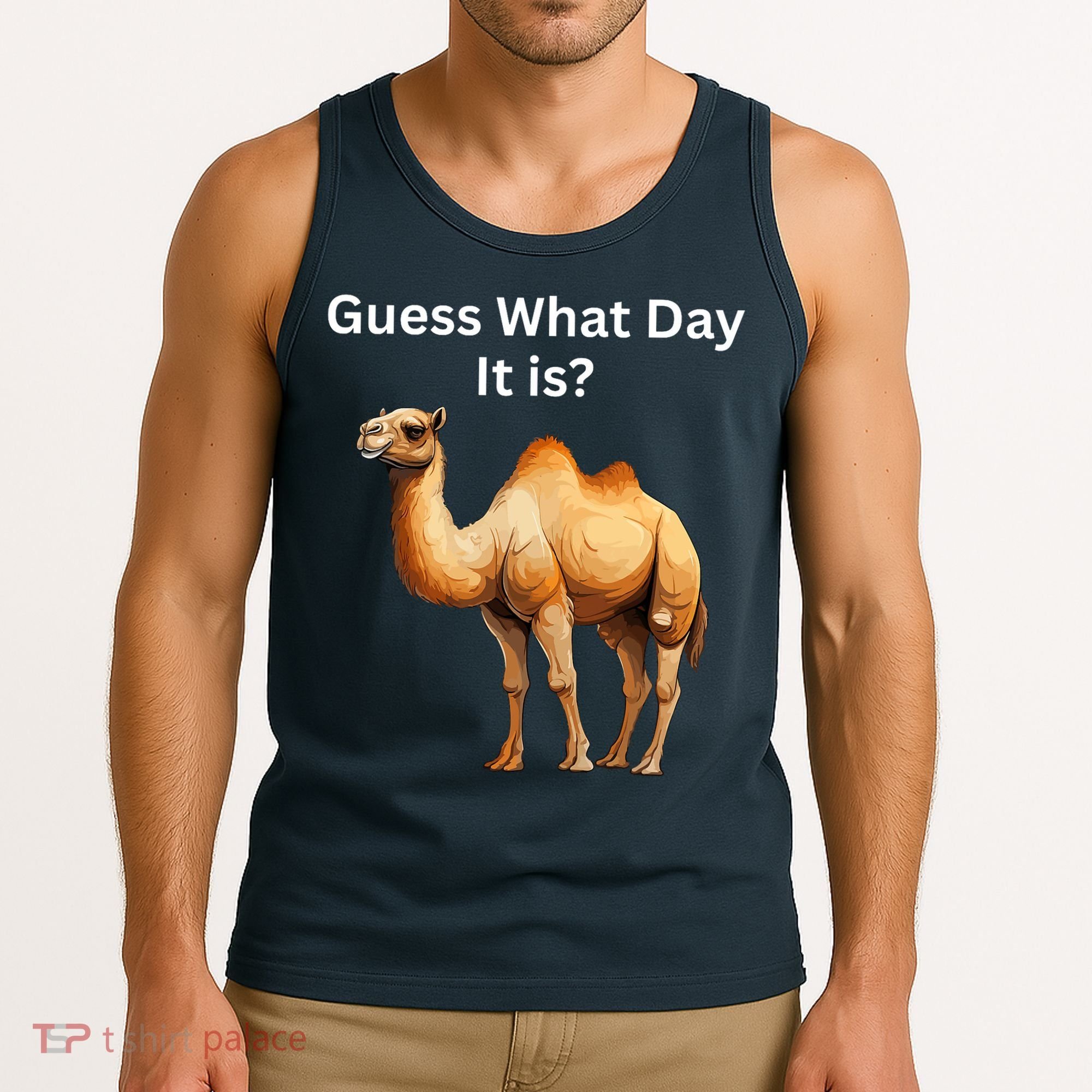Camel Guess What Day It Is Wednesday Hump Day Camel  Tank Top