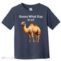 Camel Guess What Day It Is Wednesday Hump Day Camel  Toddler T-Shirt thumb 0