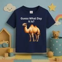 Camel Guess What Day It Is Wednesday Hump Day Camel  Toddler T-Shirt thumb 3
