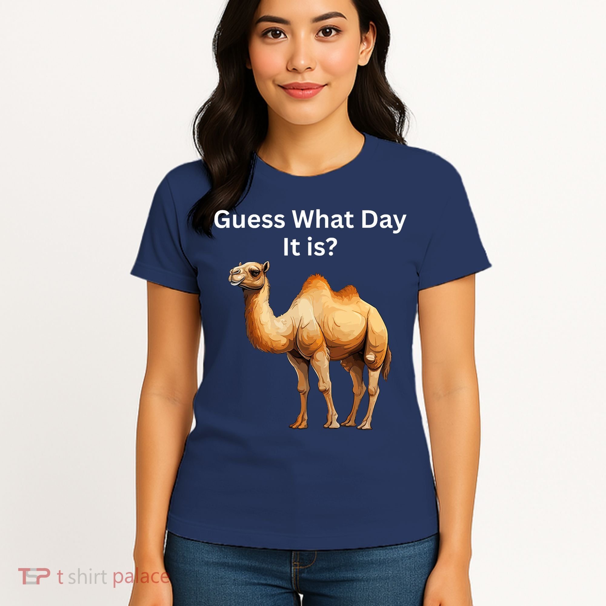 Camel Guess What Day It Is Wednesday Hump Day Camel  Women's T-Shirt