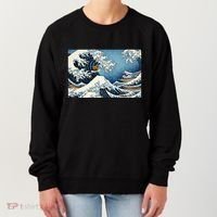 Capybara Great Wave Of Kanagawa Women's Sweatshirt thumb 0