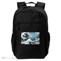Capybara Great Wave Of Kanagawa Backpack thumb 0