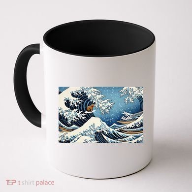 Capybara Great Wave Of Kanagawa Coffee Mug