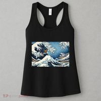 Capybara Great Wave Of Kanagawa Women's Tank Top thumb 3