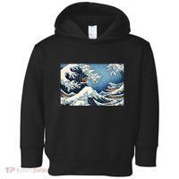 Capybara Great Wave Of Kanagawa Toddler Hoodie thumb 0
