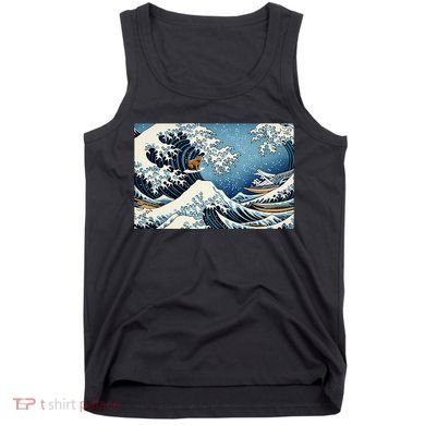 Capybara Great Wave Of Kanagawa Tank Top