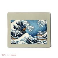 Capybara Great Wave Of Kanagawa Mousepad thumb 0