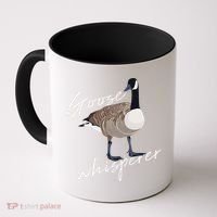 Canadian Goose Whisperer Funny Cute Bird Hunter Gift Animal Coffee Mug thumb 0
