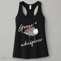 Canadian Goose Whisperer Funny Cute Bird Hunter Gift Animal Women's Tank Top thumb 3