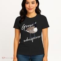 Canadian Goose Whisperer Funny Cute Bird Hunter Gift Animal Women's T-Shirt thumb 4