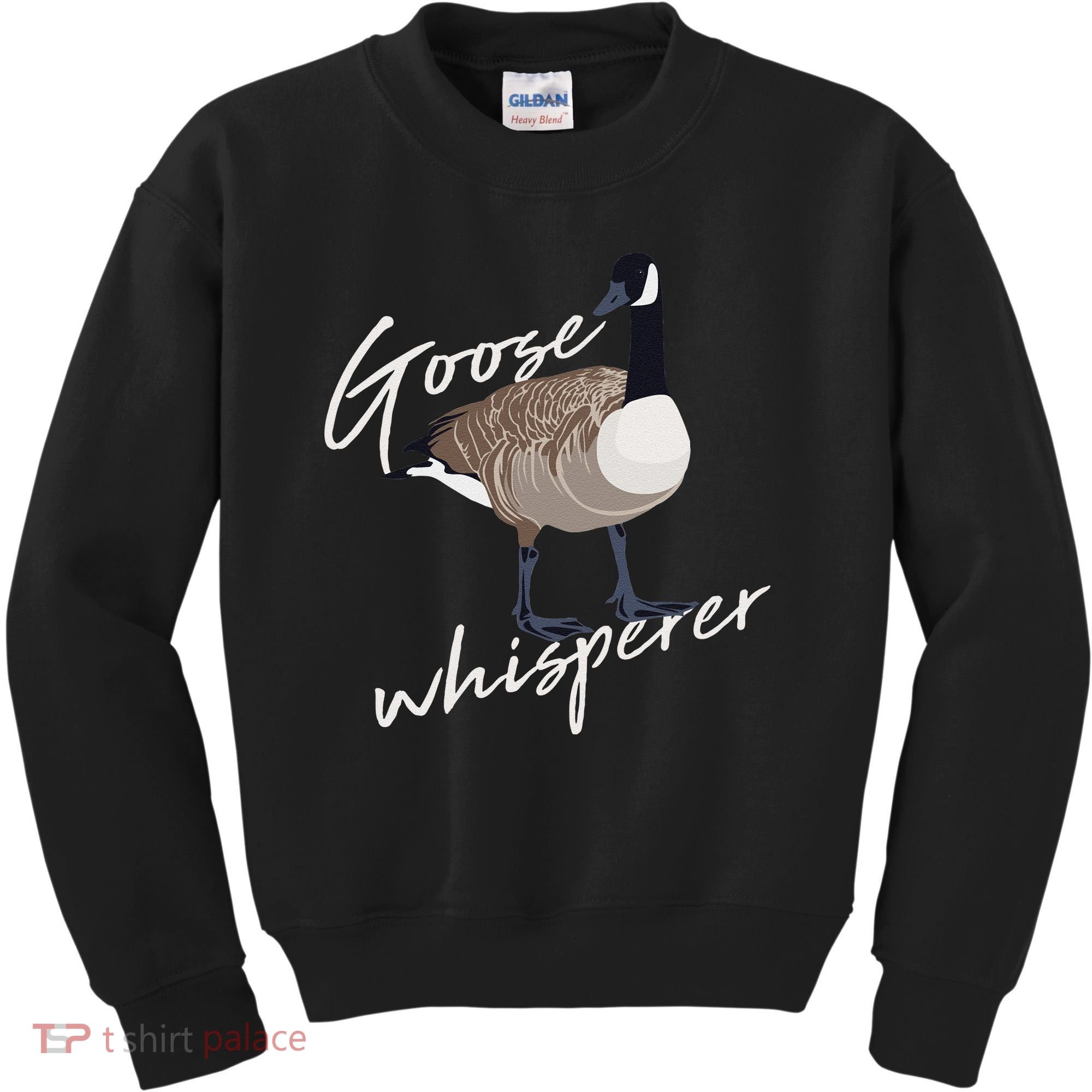 Canadian Goose Whisperer Funny Cute Bird Hunter Gift Animal Kids Sweatshirt