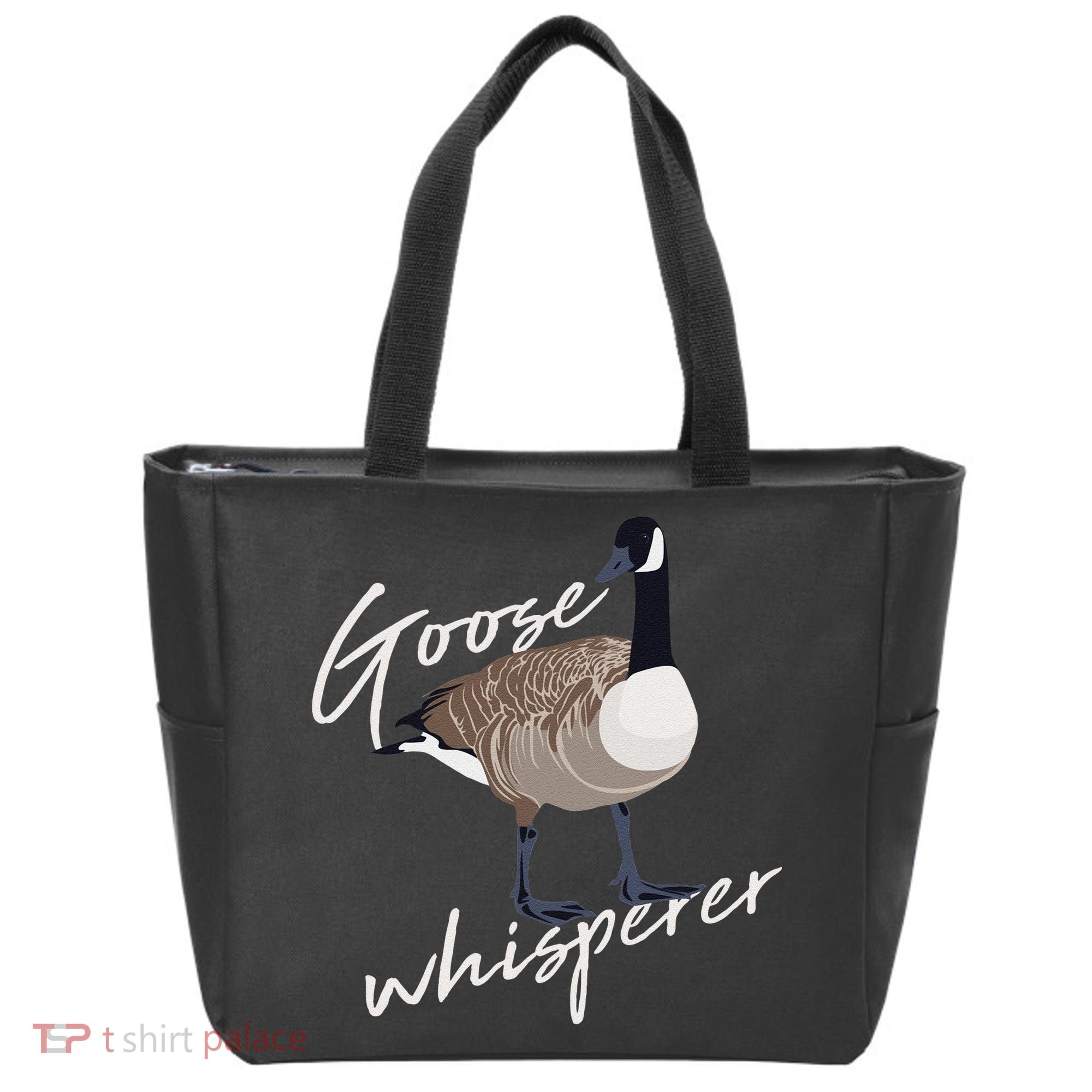 Canadian Goose Whisperer Funny Cute Bird Hunter Gift Animal Tote Bag