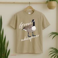Canadian Goose Whisperer Funny Cute Bird Hunter Gift Animal T-Shirt thumb 2