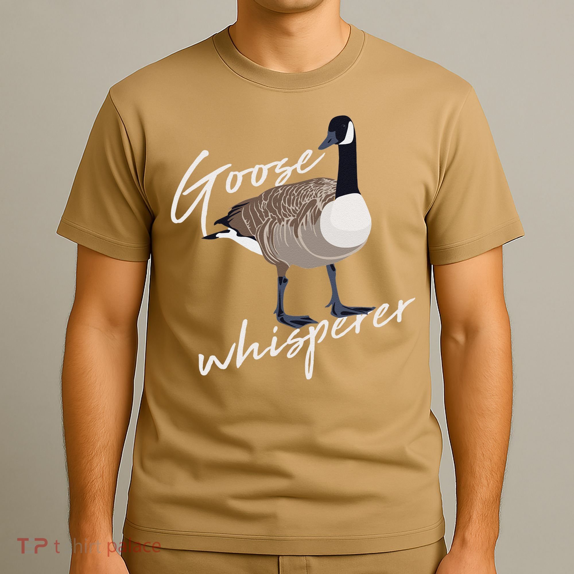 Canadian Goose Whisperer Funny Cute Bird Hunter Gift Animal T-Shirt