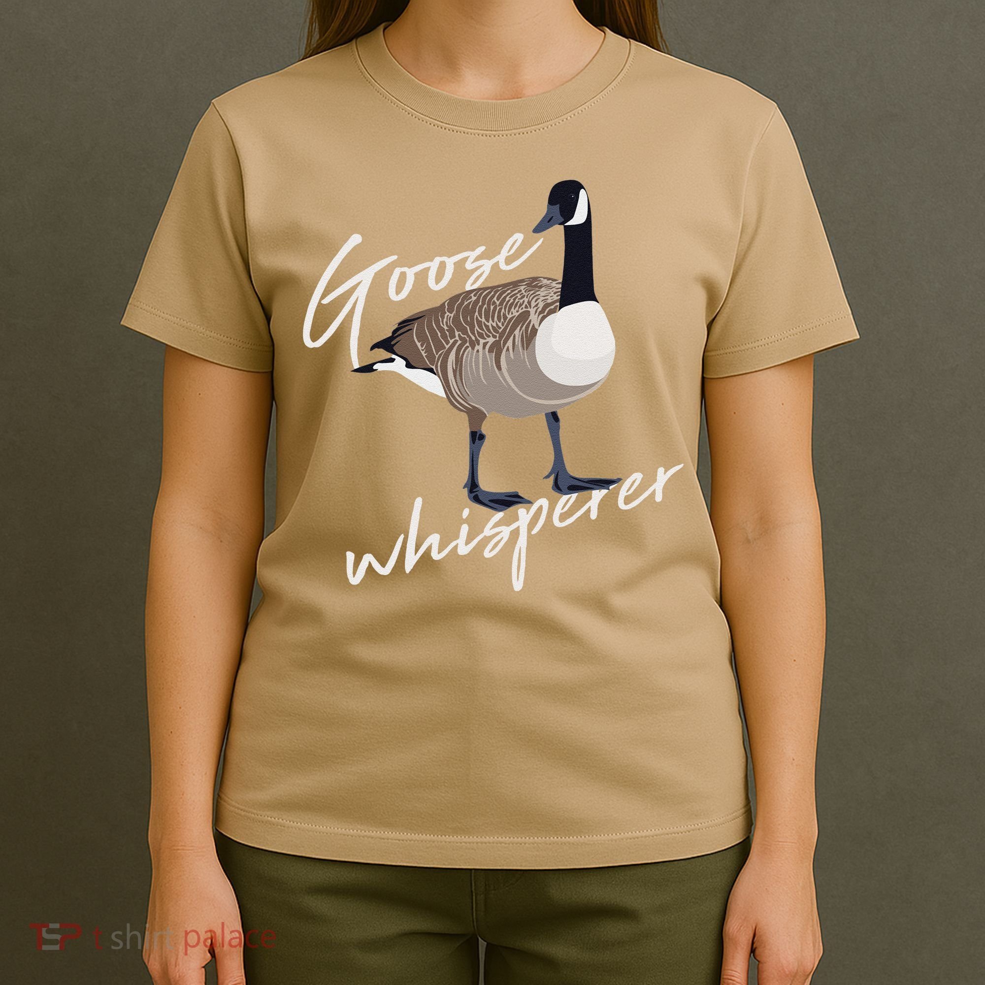 Canadian Goose Whisperer Funny Cute Bird Hunter Gift Animal T-Shirt