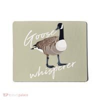 Canadian Goose Whisperer Funny Cute Bird Hunter Gift Animal Mousepad thumb 0
