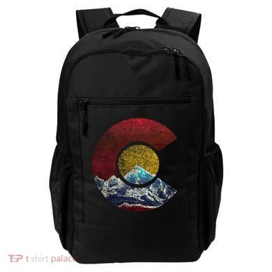 Colorado Gift With Flag Inspired Scenery Backpack