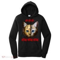 Ch Ch Ch Meow Meow Meow Cat Horror Movie Women's Hoodie thumb 0