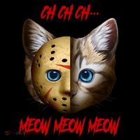 Ch Ch Ch Meow Meow Meow Cat Horror Movie Women's Hoodie thumb 2