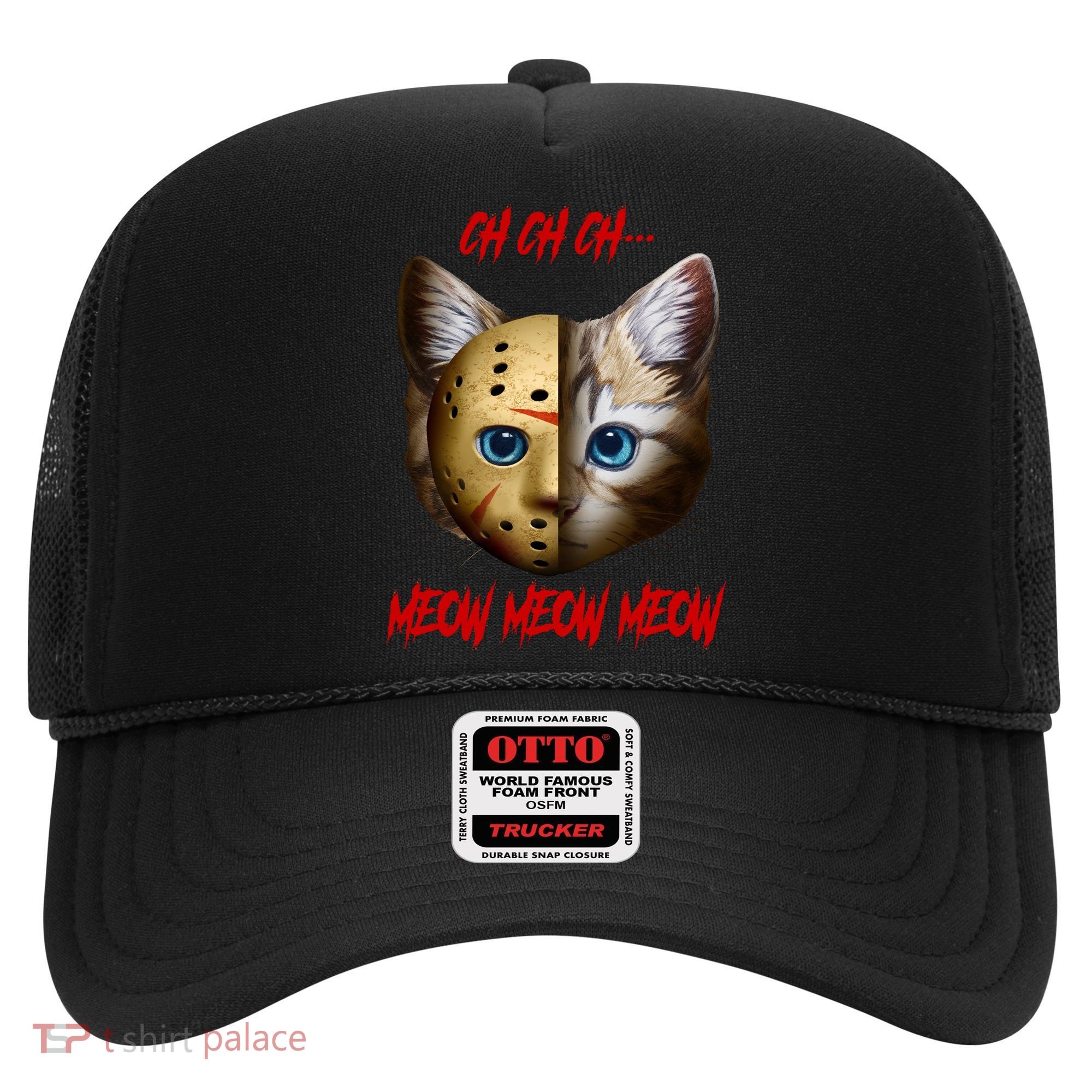 Ch Ch Ch Meow Meow Meow Cat Horror Movie Hat