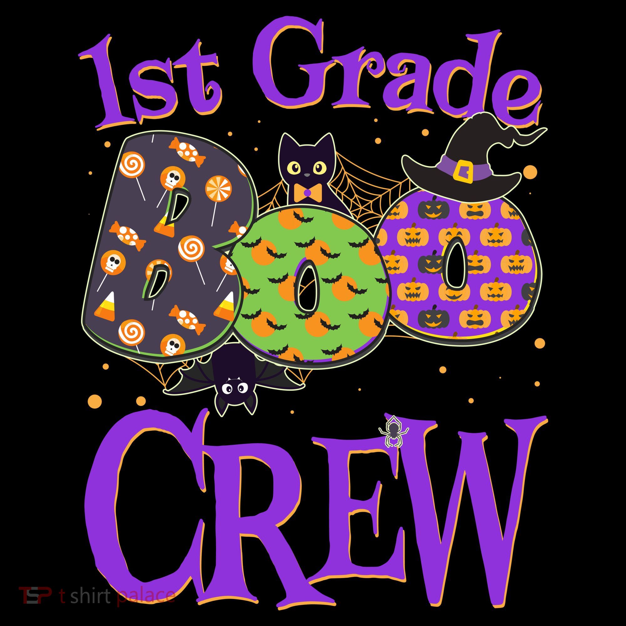 Cute Halloween 1st Grade Boo Crew Coffee Mug