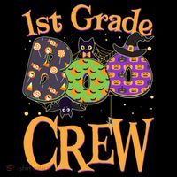 Cute Halloween 1st Grade Boo Crew Women's Hoodie thumb 2