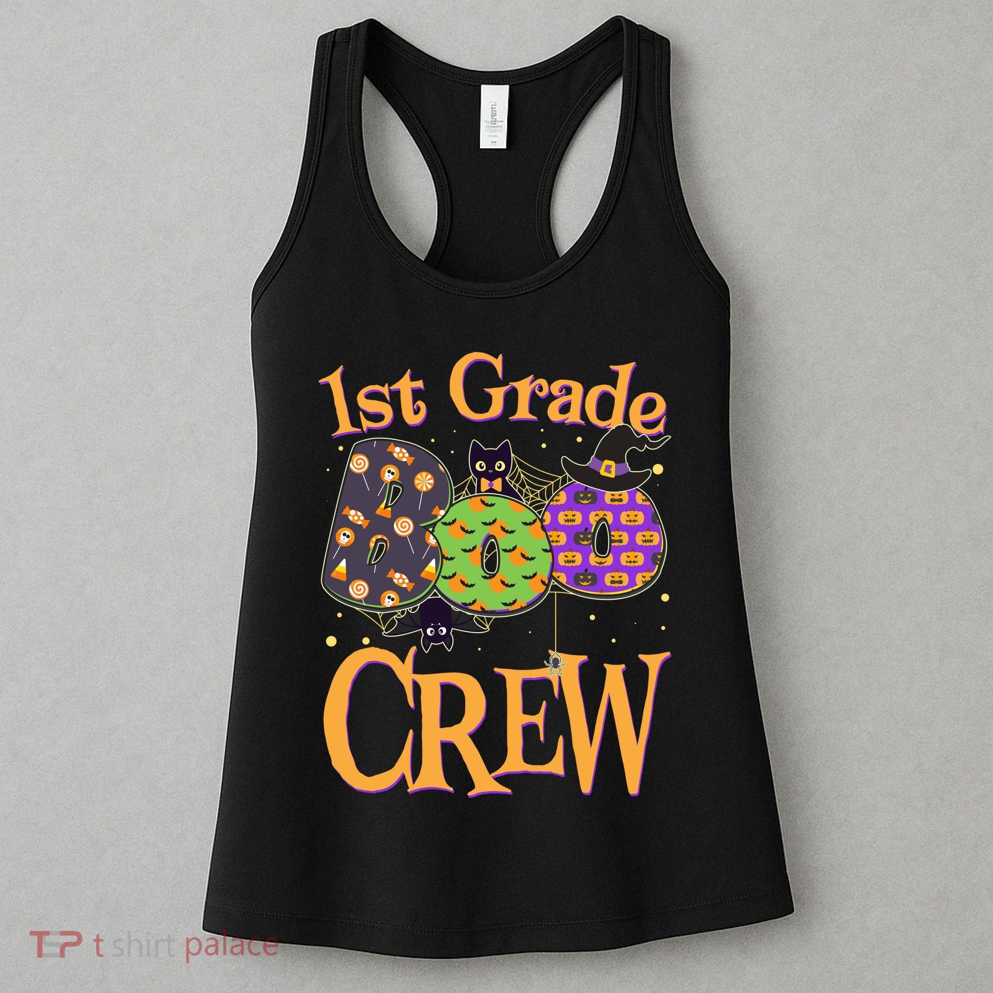 Cute Halloween 1st Grade Boo Crew Women's Tank Top