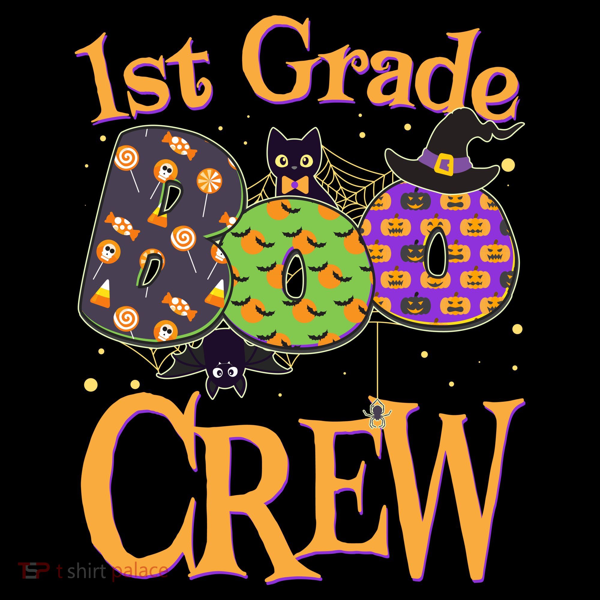 Cute Halloween 1st Grade Boo Crew Women's Tank Top
