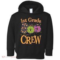 Cute Halloween 1st Grade Boo Crew Toddler Hoodie thumb 0