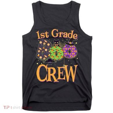 Cute Halloween 1st Grade Boo Crew Tank Top