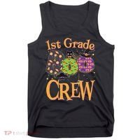 Cute Halloween 1st Grade Boo Crew Tank Top thumb 0