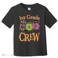 Cute Halloween 1st Grade Boo Crew Toddler T-Shirt thumb 0