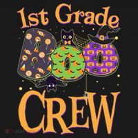 Cute Halloween 1st Grade Boo Crew Toddler T-Shirt thumb 4