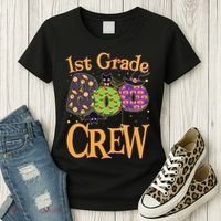 Cute Halloween 1st Grade Boo Crew Women's T-Shirt thumb 3
