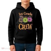 Cute Halloween 1st Grade Boo Crew Kids Hoodie thumb 4