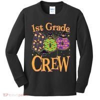 Cute Halloween 1st Grade Boo Crew Kids Long Sleeve Shirt thumb 0