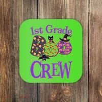 Cute Halloween 1st Grade Boo Crew Coaster thumb 0