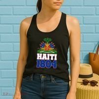Celebrate Haiti 1804 Revolution Women's Tank Top thumb 2