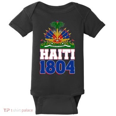 Celebrate Haiti 1804 Revolution Baby Bodysuit