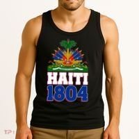 Celebrate Haiti 1804 Revolution Tank Top thumb 3